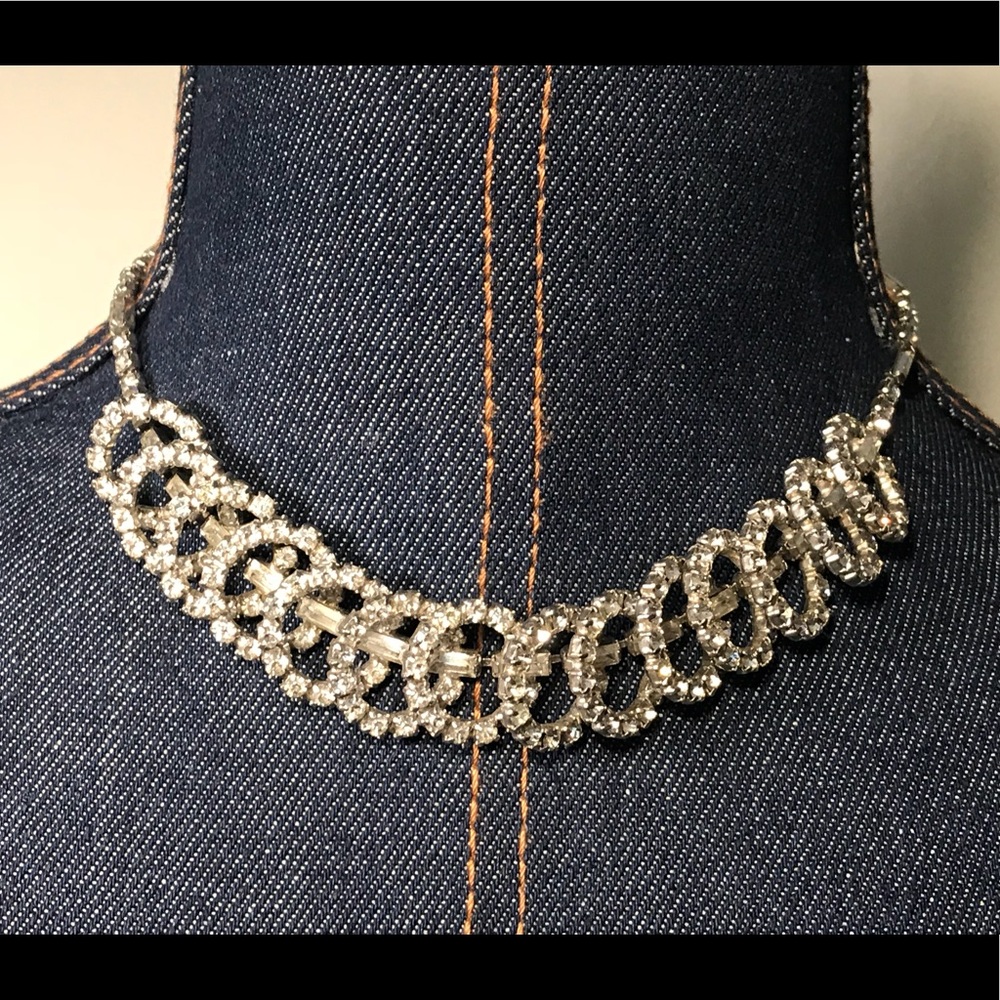 🔆 SALE!!! Crystallized statement choker necklace